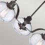 Elstead Lighting Trilogy QZTRILOGY3 lampa wisząca 3x60 W brązowa zdj.3