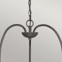Elstead Lighting Trilogy QZTRILOGY3 lampa wisząca 3x60 W brązowa zdj.5