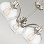 Elstead Lighting Trilogy QZTRILOGY3BN lampa wisząca 3x60 W nikiel zdj.7