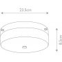 Elstead Lighting Tamar TAMARFMPG plafon 1x5.7 W złoty zdj.2
