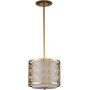 Elstead Lighting Ziggy ZIGGY1PSLG lampa wisząca 2x40 W złota zdj.3
