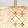 Elstead Lighting Ziggy ZIGGY1PSLG lampa wisząca 2x40 W złota zdj.4
