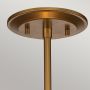 Elstead Lighting Ziggy ZIGGY1PSLG lampa wisząca 2x40 W złota zdj.7