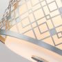 Elstead Lighting Ziggy ZIGGY1PSLS lampa wisząca 2x40 W srebrna zdj.7