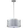 Elstead Lighting Ziggy ZIGGY2PMLS lampa wisząca 2x60 W srebrna zdj.3