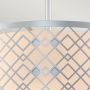 Elstead Lighting Ziggy ZIGGY2PMLS lampa wisząca 2x60 W srebrna zdj.4