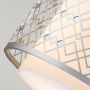 Elstead Lighting Ziggy ZIGGY2PMLS lampa wisząca 2x60 W srebrna zdj.7