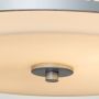 Elstead Lighting Ziggy ZIGGYFMLS plafon 2x60 W srebrny zdj.5