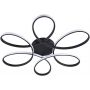 Goldlux Fiore XL 331823 lampa podsufitowa 1x42 W czarna zdj.1