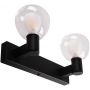 Goldlux Pola 336026 kinkiet 2x5 W czarny-przezroczysty zdj.4