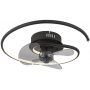 Globo Lighting Koren 03660 lampa podsufitowa 1x30 W czarna zdj.1