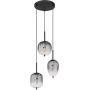 Globo Lighting Attila 152153 lampa wisząca 3x40 W czarna zdj.2