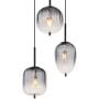 Globo Lighting Attila 152153 lampa wisząca 3x40 W czarna zdj.3