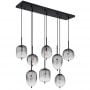 Globo Lighting Attila 152158 lampa wisząca powyżej 6x40 W czarna zdj.2