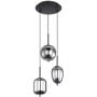 Globo Lighting Blacky 153453 lampa wisząca 1x40 W czarny zdj.3