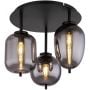 Globo Lighting Blacky 153453D lampa podsufitowa 3x40 W czarny zdj.1