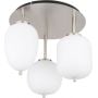 Globo Lighting Blacky I 153453DNO lampa podsufitowa 3x40 W szkło opalizowane zdj.1