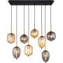 Globo Lighting Blacky 153458A lampa wisząca powyżej 6x40 W czarny zdj.3