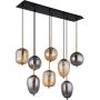 Globo Lighting Blacky 153458A lampa wisząca powyżej 6x40 W czarny zdj.1