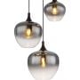 Globo Lighting Maxy 155483H lampa wisząca 3x40 W czarny zdj.2