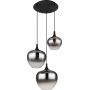 Globo Lighting Maxy 155483H lampa wisząca 3x40 W czarny zdj.1