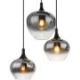 Globo Lighting Maxy 155486H lampa wisząca 6x40 W czarny zdj.3