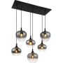 Globo Lighting Maxy 155486H lampa wisząca 6x40 W czarny zdj.4