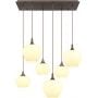 Globo Lighting Maxy 155486HC lampa wisząca 6x40 W biały zdj.3