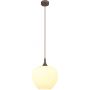 Globo Lighting Maxy 15548H1C lampa wisząca 1x60 W biały zdj.3