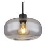 Globo Lighting Giuseppe 15566H lampa wisząca 1x40 W czarny zdj.3