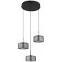 Globo Lighting Fogsy 156343 lampa wisząca 3x24 W czarna zdj.3