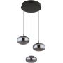 Globo Lighting Quintara 157443H lampa wisząca 3x18 W czarna zdj.3