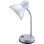 Globo Lighting Basic 2487 lampa biurkowa 1x40 W chrom-srebrna zdj.1