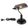 Globo Lighting Antique 2491B lampa stołowa 1x60 W czarna-przydymiona zdj.3
