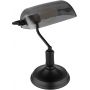 Globo Lighting Antique 2491B lampa stołowa 1x60 W czarna-przydymiona zdj.1