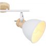 Globo Lighting Wiho 540182 lampa podsufitowa 2x40 W biały zdj.4