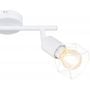 Globo Lighting Xara I 54802W2 lampa podsufitowa 2x40 W biały zdj.3