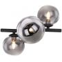 Globo Lighting Riha 561333W kinkiet 3x3.5 W czarny zdj.6