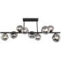 Globo Lighting Riha 561339D lampa podsufitowa powyżej 6x3.5 W czarny zdj.5