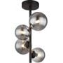 Globo Lighting Riha 561334D lampa podsufitowa 4x3.5 W czarny zdj.3