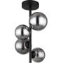 Globo Lighting Riha 561334D lampa podsufitowa 4x3.5 W czarny zdj.1