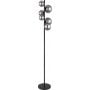 Globo Lighting Riha 561336S lampa stojąca 6x3.5 W czarny zdj.1