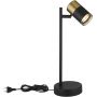 Globo Lighting Brisbon 57850T lampa biurkowa 1x5 W czarna-miedź zdj.3