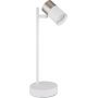 Globo Lighting Brisbon 57851T lampa biurkowa 1x5 W biała-nikiel zdj.1