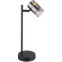Globo Lighting Trabby 57916T lampa biurkowa 1x8 W czarna-mosiądz-przydymiona zdj.1