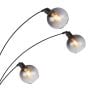 Globo Lighting Seymour 58228NBS lampa stojąca 5x40 W czarna zdj.3