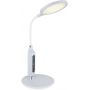 Globo Lighting Fruggy 58435G lampa biurkowa 1x9 W chrom-szara zdj.1
