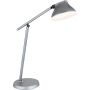Globo Lighting Halvar 58437G lampa biurkowa 1x8 W biała-szara zdj.2
