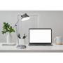Globo Lighting Halvar 58437G lampa biurkowa 1x8 W biała-szara zdj.6