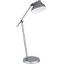 Globo Lighting Halvar 58437G lampa biurkowa 1x8 W biała-szara zdj.1